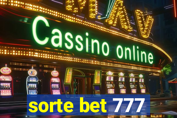 sorte bet 777